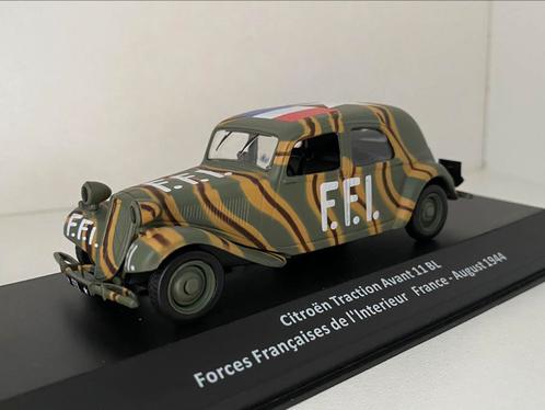 Citroën Traction Avant 11CV, Hobby en Vrije tijd, Modelauto's | 1:43, Auto, Ophalen of Verzenden
