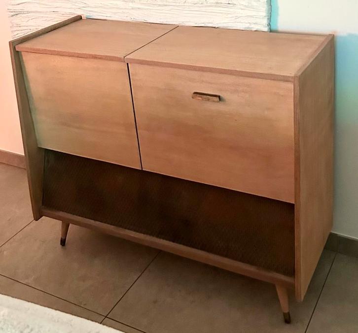 Mobilier radio vintage, TV, Hi-fi & Vidéo, Radios, Utilisé, Radio, Enlèvement