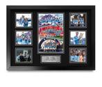 Man City Treble 2023 Winners Signed A2 Framed Autograph, Ophalen of Verzenden, Nieuw, Overige typen