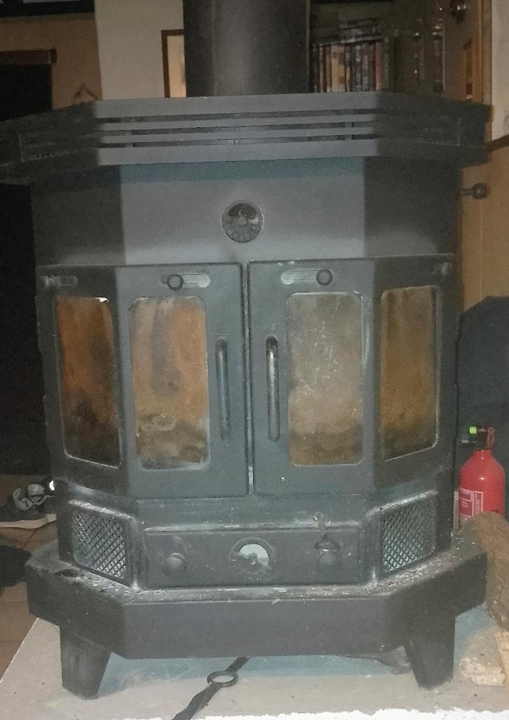 barbas kachel, Huis en Inrichting, Kachels, Zo goed als nieuw, Vrijstaand, Houtkachel, Hout, Ophalen