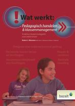 Wat werkt : pedagogisch handelen en klassenmanagement BAZALT, Overige vakken, Nieuw, Ophalen of Verzenden, MARZANO