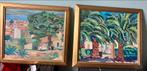 Paar olieverf op canvas, Antiek en Kunst, Ophalen