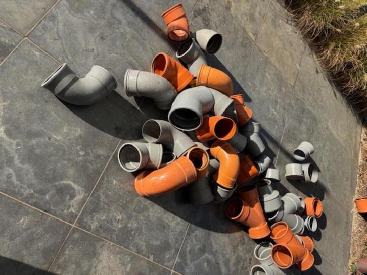 hulpstukken pvc buizen, Doe-het-zelf en Bouw, Buizen en Afvoer, Nieuw, Afvoer, PVC, Ophalen