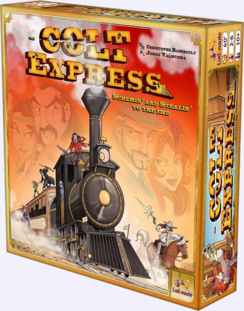 Colt Express bordspel, Hobby en Vrije tijd, Gezelschapsspellen | Bordspellen, Nieuw, Een of twee spelers, Drie of vier spelers