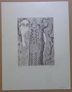 ARMAND SIMON / SURREALISME / ZW-W LITHO / 66x50cm / SIG, Enlèvement ou Envoi