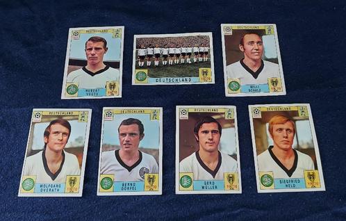 7 versch. Panini stickers 'WK Mexico 70'   -originals-, Verzamelen, Stickers, Gebruikt, Sport, Ophalen of Verzenden