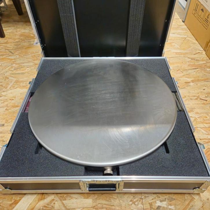 Qookingtable PU70 met flightcase, Elektronische apparatuur, Grillplaten, Gebruikt, Ophalen