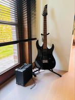 Ibanez Elektrische gitaar set (zwart) - Nieuw, Muziek en Instrumenten, Snaarinstrumenten | Gitaren | Elektrisch, Ophalen, Zo goed als nieuw