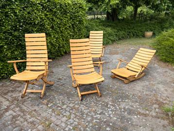 Houten design buiten stoelen organisch design, Enlèvement