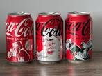 3 coca cola blikjes uit Spanje, Ophalen of Verzenden, Gebruikt