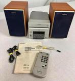 Vintage Sony HCD-101 Stereo syst AM/FM Radio CD + Afstandsb., Audio, Tv en Foto, Stereoketens, Ophalen of Verzenden, Cd-speler