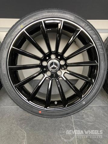 19” Mercedes C klasse W205 velgen + banden 5x112 breedset beschikbaar voor biedingen