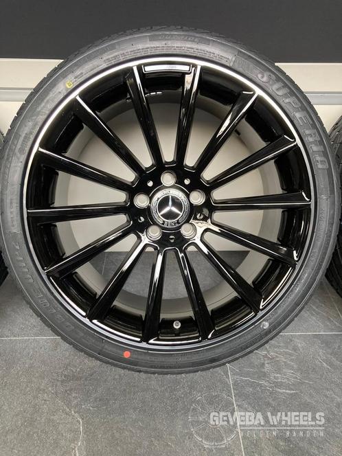 19” Mercedes C klasse W205 velgen + banden 5x112 breedset, Auto-onderdelen, Banden en Velgen, Banden en Velgen, Zomerbanden, 19 inch