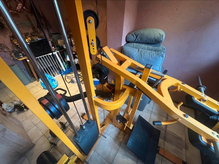 Megatec multi gym multiplex ATX, Sport en Fitness, Fitnessapparatuur, Gebruikt, Krachtstation, Armen, Benen, Borst, Buik, Rug