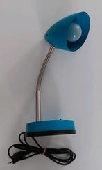 BLAUWE BUREAULAMP, Ophalen of Verzenden, Zo goed als nieuw