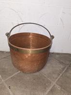 Chaudron cuivre 43 cm diamètre 30 cm hauteur, Antiquités & Art, Enlèvement ou Envoi, Cuivre