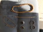 2 ringen en enkele sieraden, Handtassen en Accessoires, Ringen, Ophalen, Zo goed als nieuw, Goud