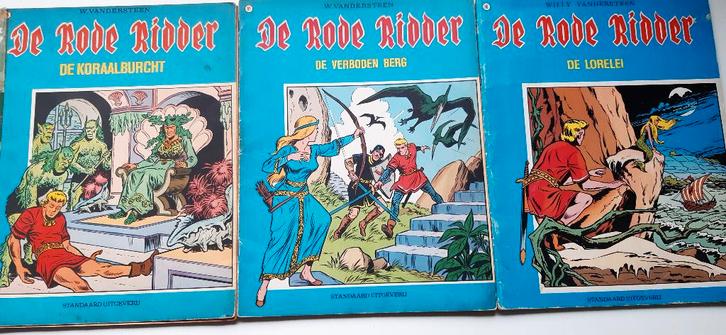 Strips De Rode Ridder, Boeken, Kinderboeken | Jeugd | 13 jaar en ouder, Gelezen, Ophalen