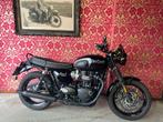 prachtige Triumph T120 bonneville black 2021 met garantie, Naked bike, 1200 cc, Bedrijf, 2 cilinders