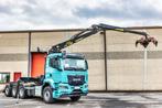MAN TGS 35.520 BL-8x4-4 BL+TAJFUN L170 K (bj 2023), Auto's, Vrachtwagens, Automaat, Euro 6, 520 pk, Blauw