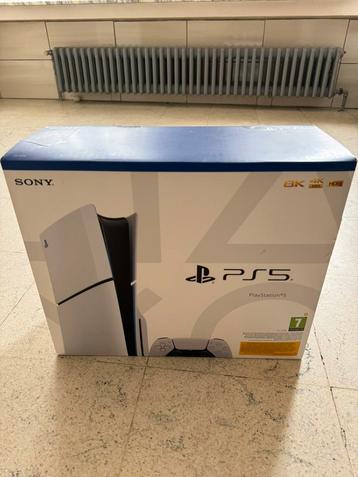 Playstation 5 Slim disque + 1 manette et boîte, Enlèvement, Comme neuf, Playstation 5