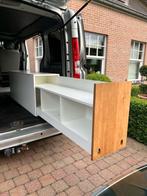 Uitneembare meubel module voor een camper, Ophalen