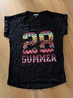 Zwart tshirt doorzichtige rug bizzy 158, Enfants & Bébés, Vêtements enfant | Taille 158, Enlèvement, Utilisé, Fille, Chemise ou À manches longues