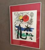 Edition limitée lithographie Joan Miro +certificat d'authent, Ophalen of Verzenden