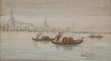 Andreas Dirks (1865-1922): Venetië 1921 ( beschikbaar voor biedingen
