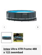 Zwemvad + toebehoren, Tuin en Terras, Ophalen, Zo goed als nieuw