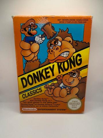 Donkey Kong Classics Nintendo NES Game - PAL FR beschikbaar voor biedingen