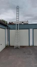 2.schuiver allu/ladder., Doe-het-zelf en Bouw, Ladders en Trappen, Ophalen, Zo goed als nieuw, Ladder
