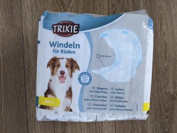 Hondenluier Trixie - Reu - M/L - 12 ST, Enlèvement, Neuf