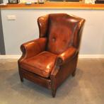 Damesoorfauteuil in schapenleer, Ophalen of Verzenden, Gebruikt, Leer