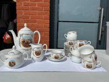 Vintage koffieset beschikbaar voor biedingen