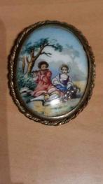 Limonges Broches franc, Handtassen en Accessoires, Antieke sieraden, Ophalen of Verzenden