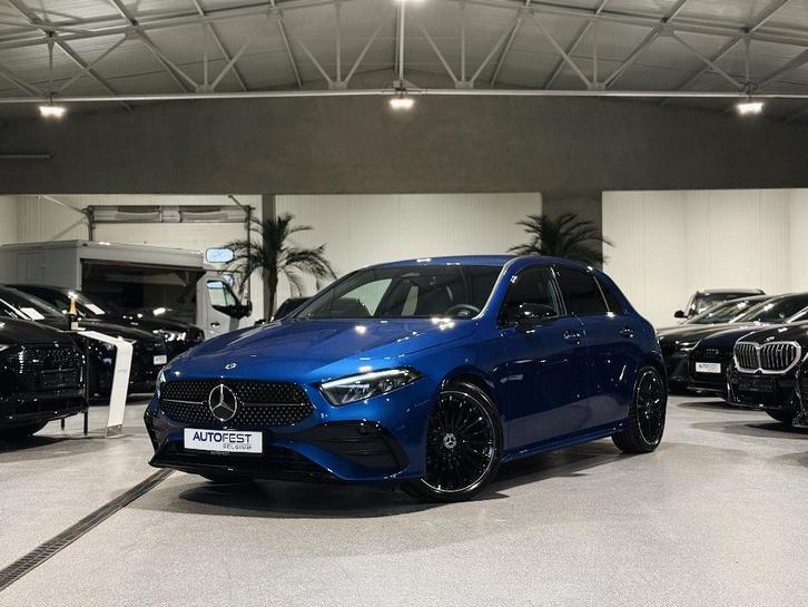 Mercedes-Benz A180 AMG-Line bleu spectral - Garantie, Autos, Mercedes-Benz, Entreprise, Achat, Classe A, ABS, Caméra de recul