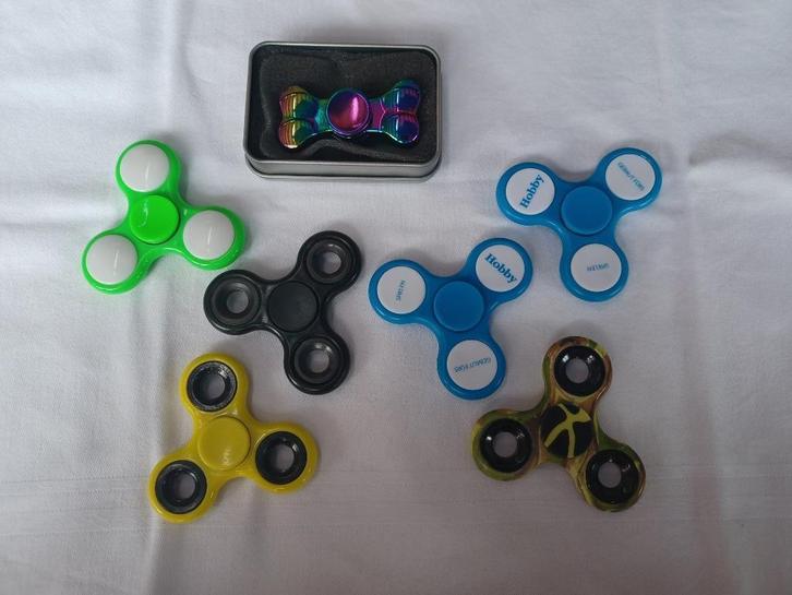 7 Fidget Spinners, Kinderen en Baby's, Speelgoed | Overig, Zo goed als nieuw, Jongen of Meisje, Ophalen of Verzenden