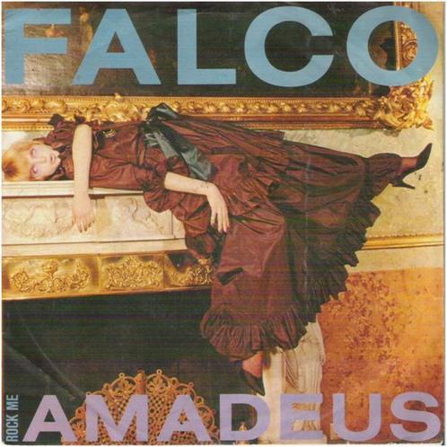 FALCO: "Rock me Amadeus", CD & DVD, Vinyles Singles, Comme neuf, Single, Pop, 7 pouces, Enlèvement ou Envoi