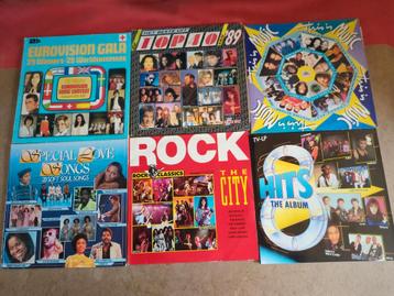 6 verzamelen albums,Rock, Pop, Funk, Soul,  beschikbaar voor biedingen