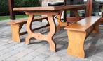 Terrasbanken, Tuin en Terras, Picknicktafels, Ophalen, Gebruikt, Hout