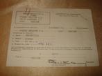 Ancien Certificat de Conformité n°3 pour Moto Suzuki AC-50, Ophalen of Verzenden, Suzuki