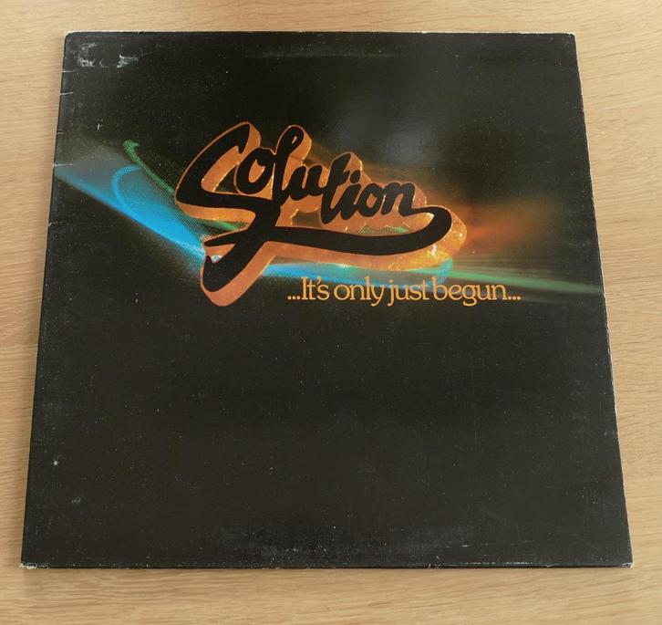 Solution  – ...It's Only Just Begun..., Cd's en Dvd's, Vinyl | Jazz en Blues, Gebruikt, Jazz, 12 inch, Ophalen of Verzenden