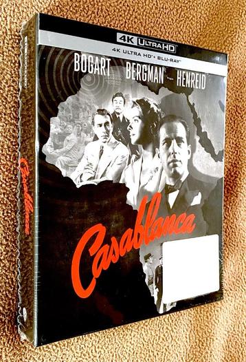 CASABLANCA (+ OTNL) /Box + STEELBOOK 4KUHD + Goodies / NIEUW