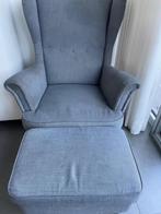 Strandmom ikea met poef, Huis en Inrichting, Zetels | Voetbanken en poefs, Ophalen, Gebruikt