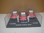 SET MET 3 RALLYWAGENS CITROEN,OP 1/43,RALLY MONTE-CARLO 2003, Ophalen of Verzenden, Nieuw, Auto, Norev