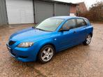 Mazda 3 1.4i blanco gekeurd voor verkoop, Auto's, 4 cilinders, 1396 cc, Blauw, Bedrijf