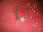 2 kettingen en 1 choker. 12 euro voor 3, Ophalen, Zo goed als nieuw, Overige kleuren, Overige materialen