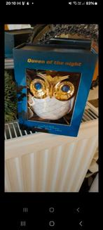 mooie parfumfles in de vorm van een leuke uil, Ophalen of Verzenden, Zo goed als nieuw, Parfumfles, Gevuld