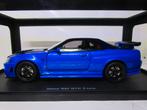 autoart 1:18 nissan r34 gt-r z-tune bayside blue, Enlèvement ou Envoi, Comme neuf, Voiture, Autoart